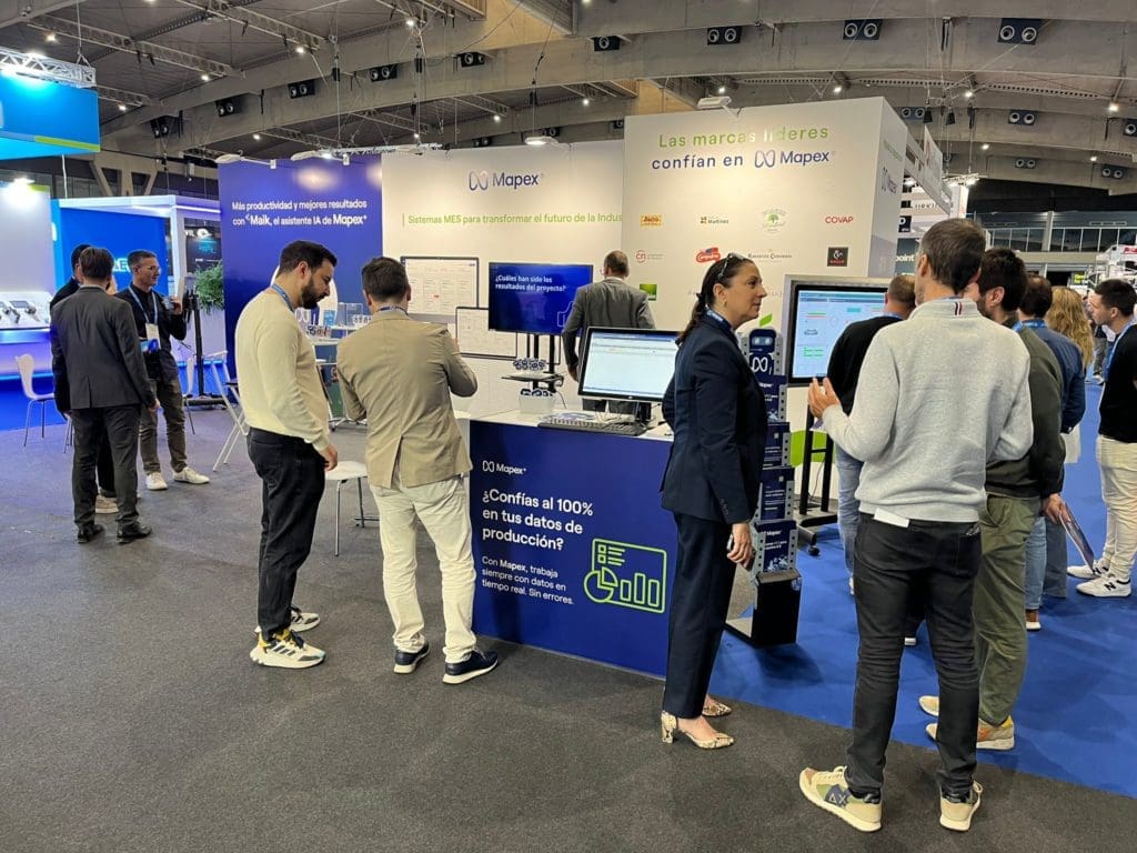 Stand expositor de Mapex en Advanced Factories 2026